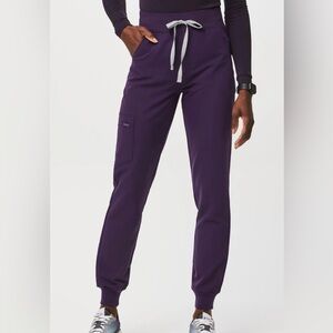 Figs Purple Jam Zamora High Waisted - Jogger Scrub Pants